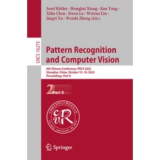 (영문도서)Pattern Recognition and Computer Vision: 8th Chinese Conference Prcv 2025 Shan... Paperback, Springer, English, 9789819556922