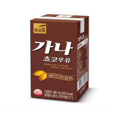 푸르밀 가나초코우유, 190ml, 96개