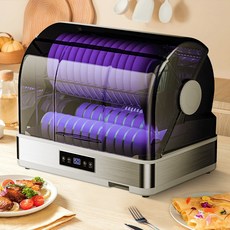 가정용 무수 캐비닛 자외선 식기 건조기 소형 주방 조리대용 주방도구, 38L 특가형 중온 소독+열풍 건조