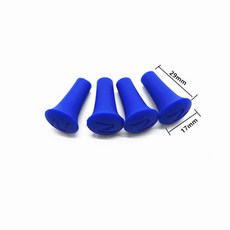 나사 실리콘 오토바이 스탠드 그립 인치 스마트폰 마운트 캡 홀더 램 X 자전거 볼 1 커버, 1)4pcs