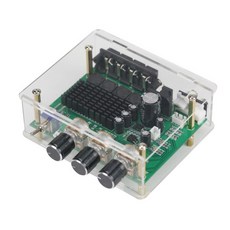 TPA3116D2 스테레오 앰프 오디오 보드 80W 2 채널 디지털 사운드 톤 고전력, 한개옵션0