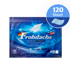 프로닥스 고농축 더블액션 클린코튼향 시트세제, 20개입, 6개