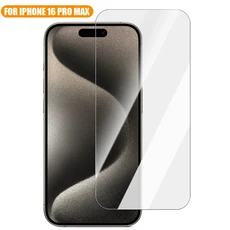 아이폰 16 플러스 프로 맥스용 풀 클리어 강화 유리 필름 화면 보호대 스크래치 방지 HD 보호 액세서리