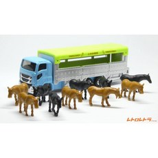 多美小汽車 2021年 會場限定 (參號倉庫), 1個, 4號 TOMICA 牧場動物搬運車(馬)
