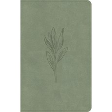 (영문도서) CSB Personal Size Bible Sage Suedesoft Leathertouch Imitation Leather, Holman Bibles, English, 9798384525424