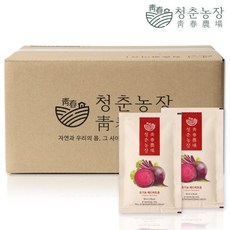 청춘농장 유기농 레드비트즙 실속형 60포, 80ml, 60개