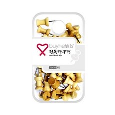 원목장구핀 1개 게시판압정