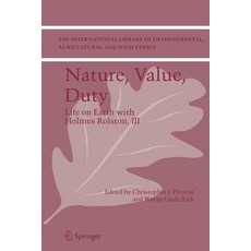 (英文圖書)Nature Value Duty: Life on Earth with Holmes Rolston III 平裝版, Springer, English, Paperback