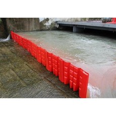 홍수 물막이 플라스틱 L자형 홍수방지보드 건물입구 반지하 사무실 가정집 간편설치, 길이80x너비65.5x높이52.5CM