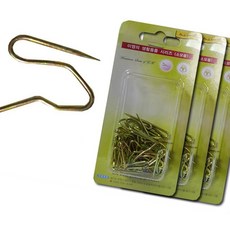 커튼연결 부자재 커텐핀 72P DIY철물