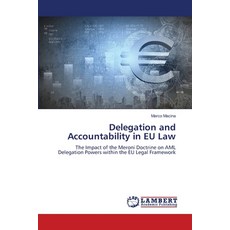(영문도서) Delegation and Accountability in EU Law Paperback, LAP Lambert Academic Publis..., English, 9786208224899