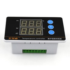 Hazy星河 XH-W2313 數字溫度控制器 溫控儀, 1個, DC12-24V（配1米普通探頭）