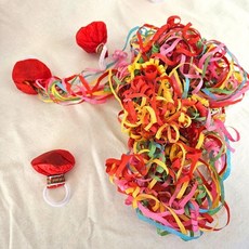 오색 종이 폭죽 전통놀이 결혼식 시상식, 상세페이지 참조, 상세페이지 참조