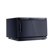 【小山】75L 紫外線加熱毛巾消毒櫃 110V, 25L毛巾櫃  紫外線消毒+加熱（黑色）