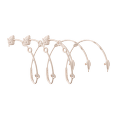 나인맘스 곰돌이 다용도 실리콘 스트랩 치발기 홀더, 크림3p, 1개