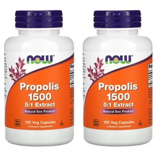 나우푸드 프로폴리스 1500mg 100캡슐, 100정, 2개