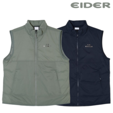 아이더 남성 패딩조끼 간절기 경량 보온성 심플룩 아웃도어 캐주얼 데일리 (이든) 패딩 베스트 DMP24601