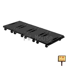 kt-609 專用外箱 2入裝 烏龜車 平板車 可組合 貼地車 滑板車 貨物車 活動車 塑鋼車 輕便攜帶, 1個