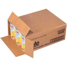 돌 파인애플 주스 1.36L -- 케이스당 12개. Dole Pineapple Juice 46 Ounce -- 12 per case.