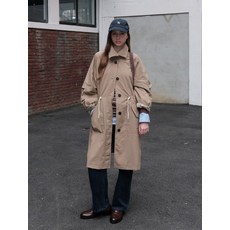 브랜드정품 제너럴아이디어 GENERALIDEA 베스트 디터쳐블 사파리 코트 [DARK BEIGE] WBE3L10503 252904