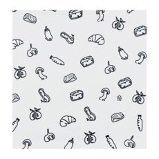 P05G 식품포장지 (300mm x 300mm), 1세트, 1000개