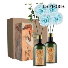 라플로리아 꽃 디퓨저, 2개, 500ml, S5.장미뿜뿜향/B2.국화(중)-L12/스카이