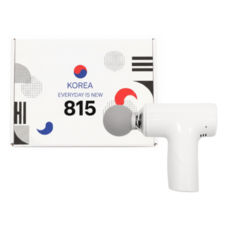 아이런 강력한 미니 진동 마사지건, 화이트 화이트