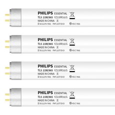 필립스 T5 형광등 900mm TL5 21W 865 주광색(푸른흰빛) 4개입, 주광색, 4개