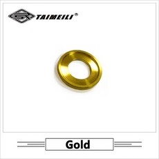 가스켓 TAIMEILI 나사 브레이크 클램프 티타늄 2 고정 M8 합금 M6 그루브, 10 개, 옵션 1, 10개