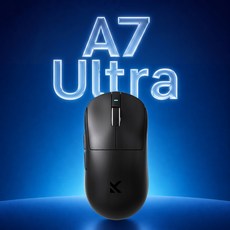 MCHOSE 마이콩 A7 V2 ULTRA 59g 유무선 게이밍 마우스 A7 PRO MOUSE, 블랙, A7 울트라 블랙, A7 울트라