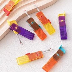 스티치 수선 실밥제거기 실뜯개 접이식 솔기, 1개, 오렌지