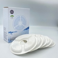 COCO()Miiibo 貓咪寶 彩虹寵物飲水機 1.7L (3色可選) 寵物飲水機 貓咪飲水機 餵水器, 彩虹飲水機-濾心(5入), 1個