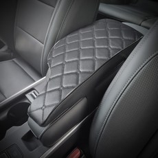 아이빌 더뉴그랜저IG 엣지콘솔쿠션 팔걸이쿠션 팔꿈치쿠션 자동차쿠션, 블루+블랙엣지, 1개