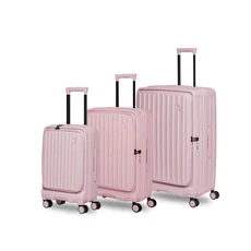 Acer 宏碁 巴塞隆納系列 夢幻粉前開式行李箱組