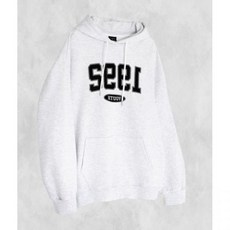 언더오프 어센틱 릴렉스드 1992 후디 화이트멜란지 307606