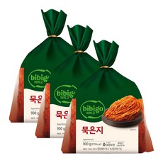 비비고 묵은지, 3개, 900g