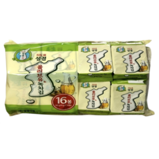지도표성경올리브유&녹차식탁김, 4g, 16개