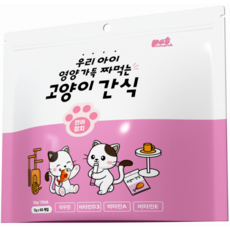 펫리서치 짜먹는 고양이 간식 츄, 참치+연어, 15g, 60개