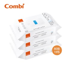 Combi 海洋深層水 柔濕巾 80抽 (18包/箱)