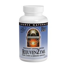 SOURCE NATURALS RejuvenZyme綜合酵素膠囊, 120顆, 1罐