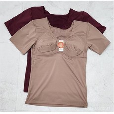 1+1 엘에이스 따뜻한 기모 반팔 브라런닝 2종 0288