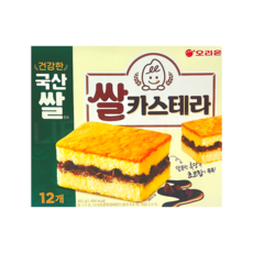 오리온 국산쌀 쌀카스테라, 1개, 360g