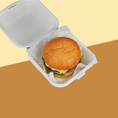 무지 단면 코팅노루지 햄버거포장깔지 백색 미니유산지 펄프용기용 버터떡 유산지, 1세트, 500개입