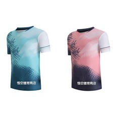 新款高端系列透氣排汗羽球衣