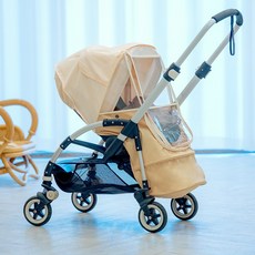 오맘 소이투톤 디럭스 유모차 방풍커버 비말차단 바람막이 덮개, 투톤방풍_디럭스호환, 1개