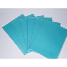 台灣製造 E310 A4 L型文件夾 L夾 資料夾 檔案夾 L型夾 透明夾 文件套 0.15mm 12片入/包, 藍, 1個