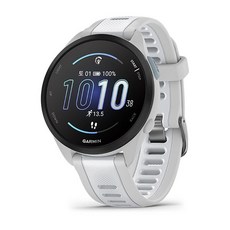 가민 포러너 165 뮤직 러닝 GPS 스마트워치 미스트 그레이/화이트 스톤 43mm