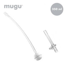 澳洲 MUGU 學習杯替換吸管 220ml/350ml, 1個, 350ml