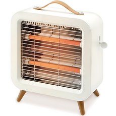 MORITZ 迷你石英管電暖器, 象牙白, MEH-2V1200HJ