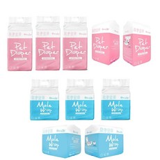 Altimate Pet 寵物尿褲禮貌帶, 1個, (藍包)禮貌帶XL-7入,單包(超取限四包)